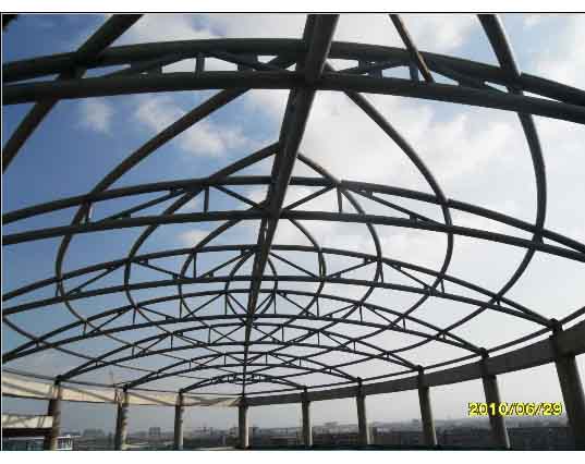昭通中煤朔州宾馆管桁架工程