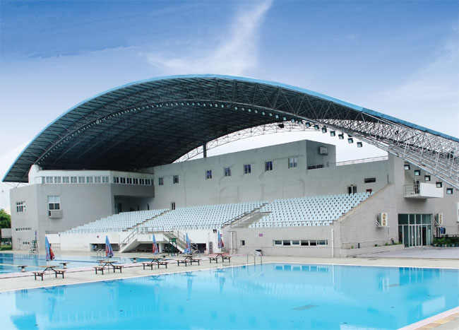 昭通游泳馆网架