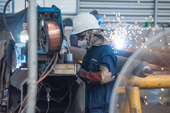 昭通网架焊接车间